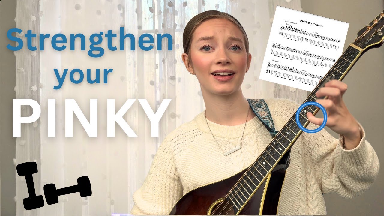 Pinky Exercise for mandolin! | Strengthen your 4th finger with this simple exercise