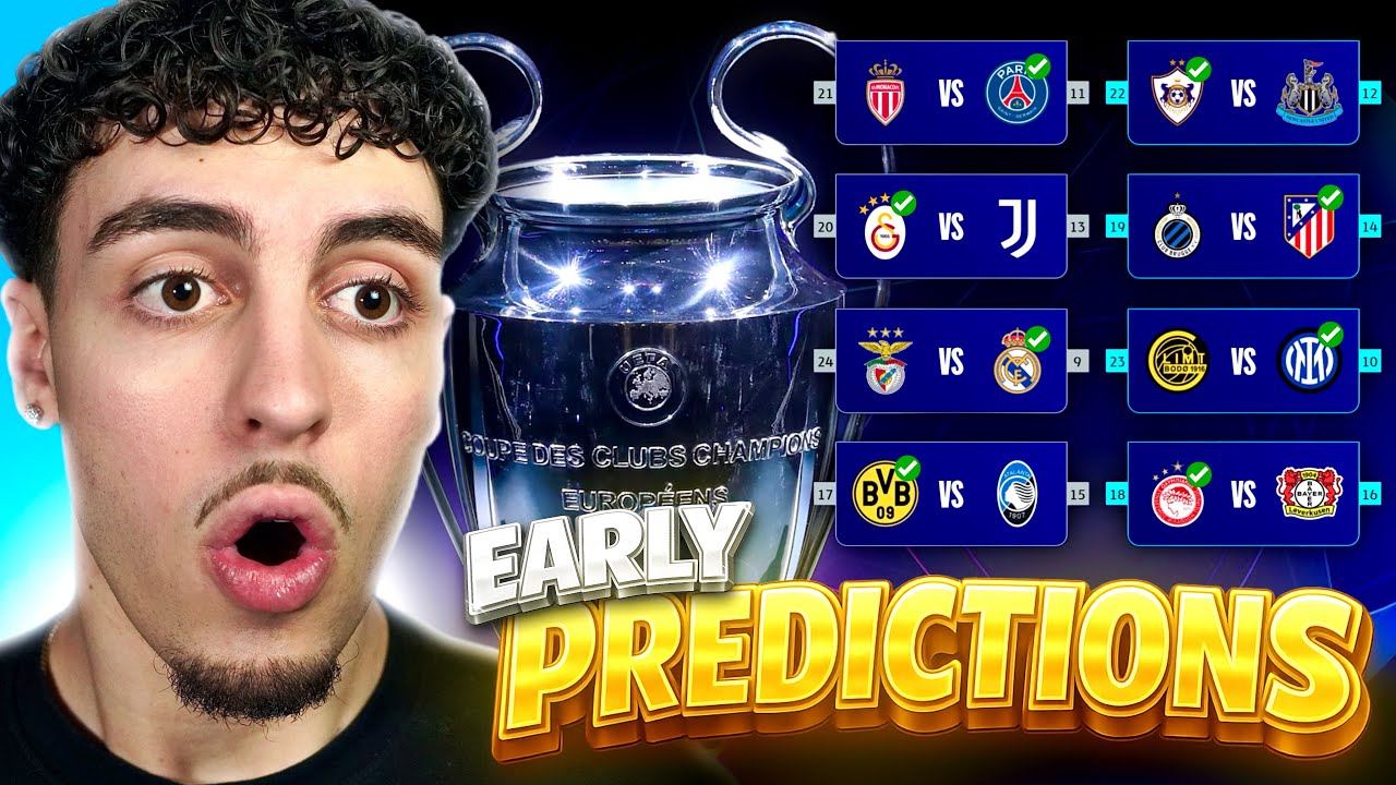 Champions League KNOCKOUT STAGE Preview & Predictions!! | Who Will Win..