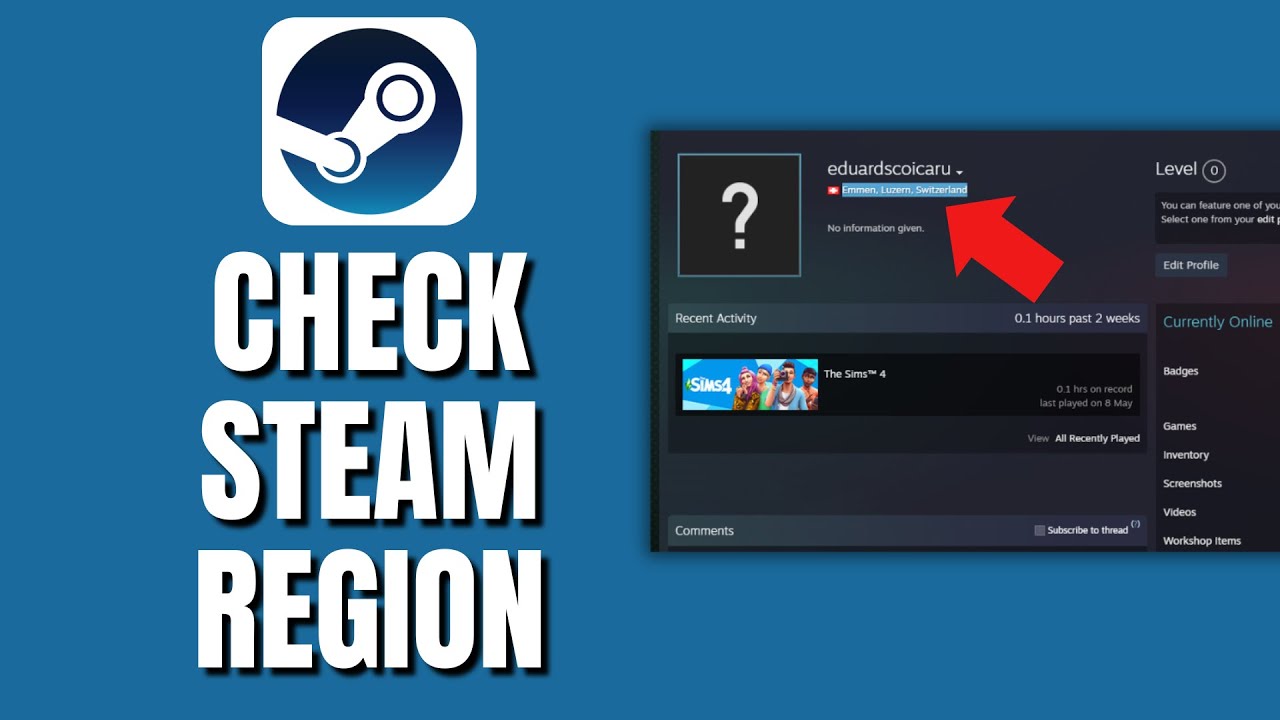 Как узнать регион Steam (2024) | Посмотреть/узнать мой регион в Steam