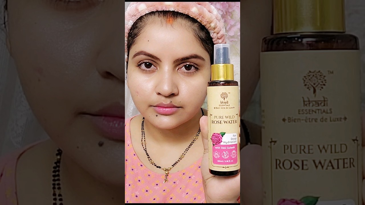 rose water for Glowing Skin | Hydrating even toned face toner