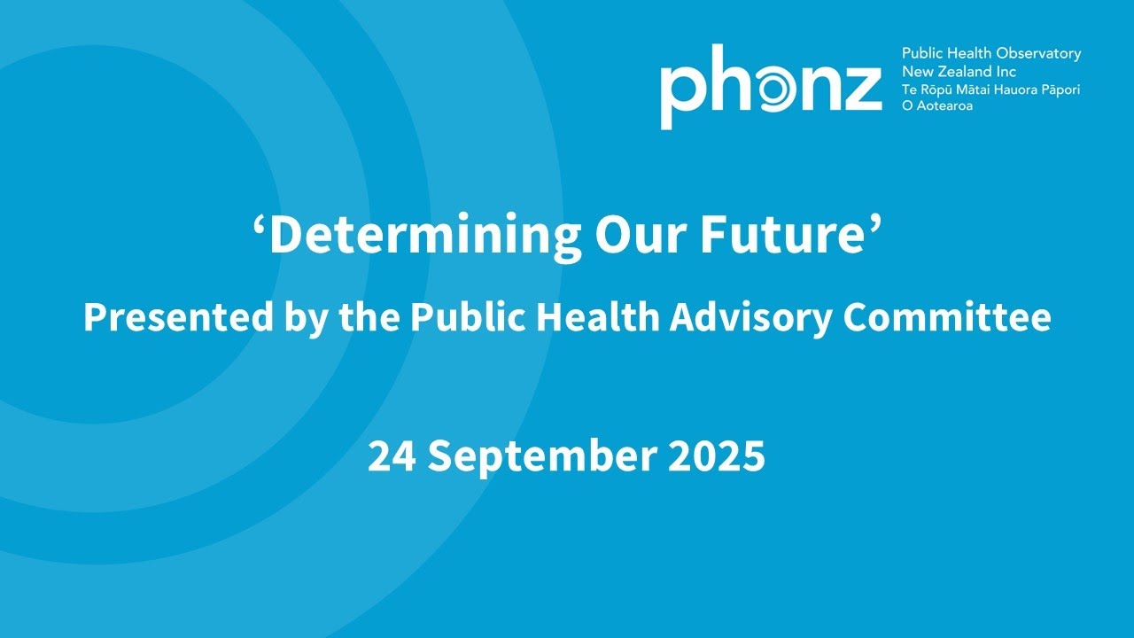 Public Health Advisory Committee: &lsquo;Determining our Future&rsquo;