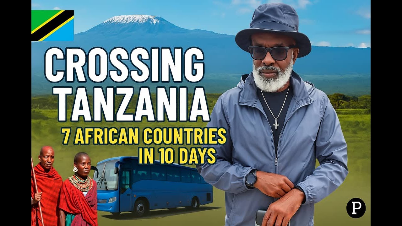 “Crossing Tanzania 🇹🇿 | My Toughest Road Yet on 7 African Countries in 10 Days”