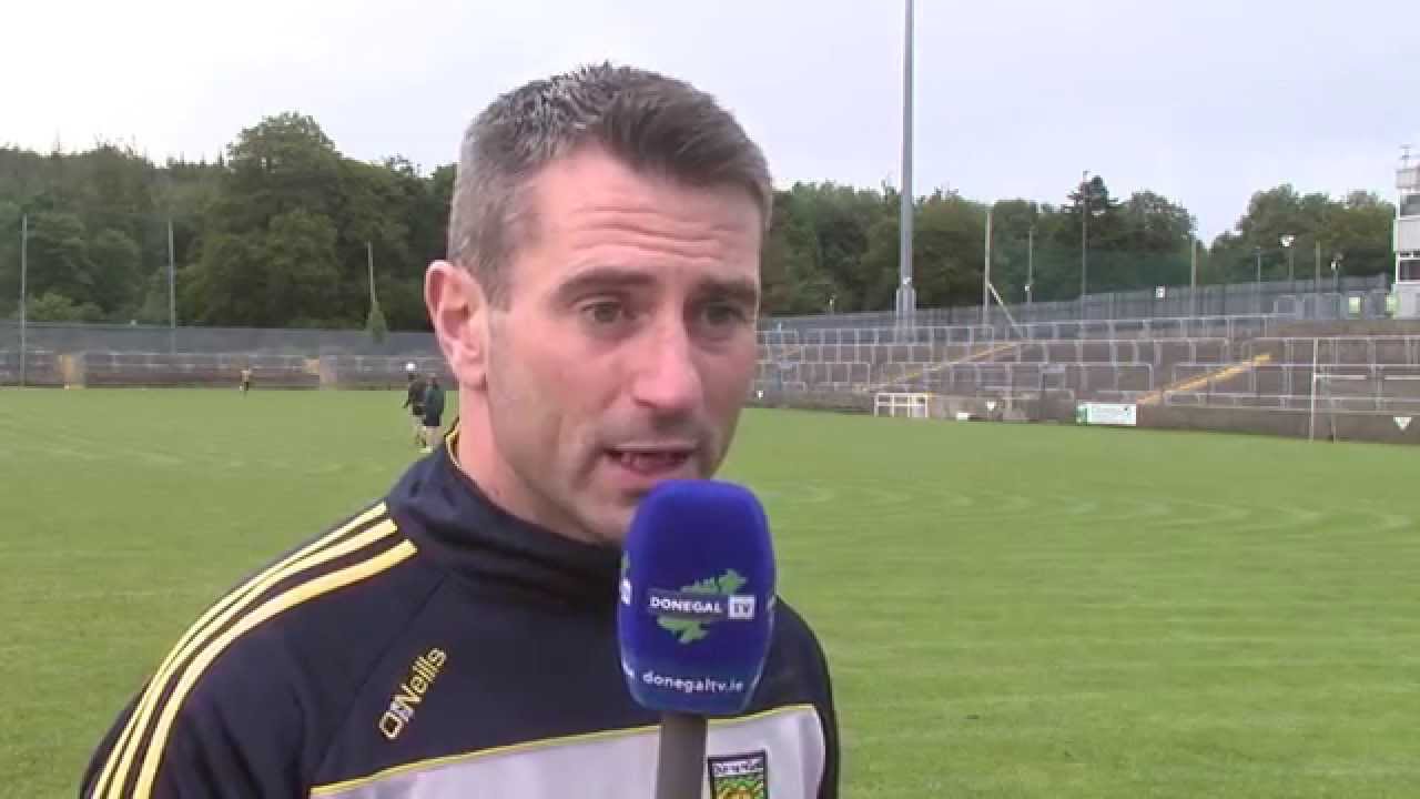 Interview with Donegal Manager Rory Gallagher 29 July 15