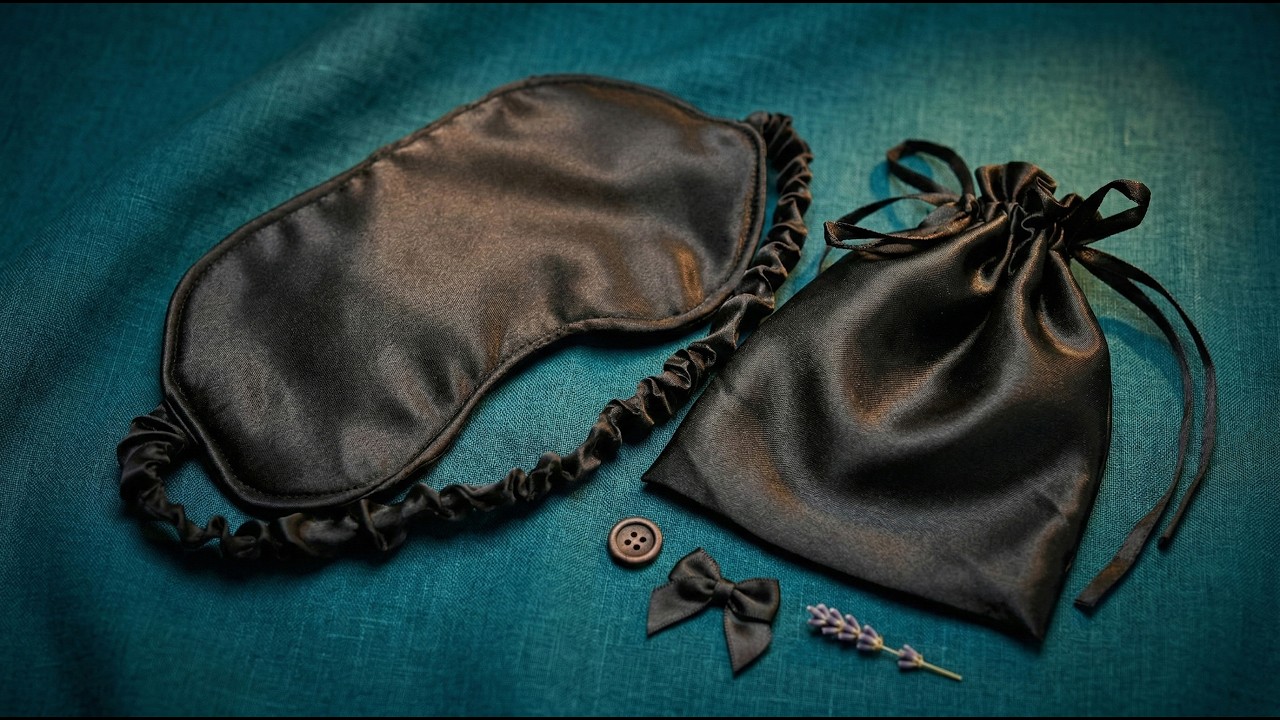 DOUBLE-FACED SATIN POUCH - HOW TO MAKE, STEP BY STEP