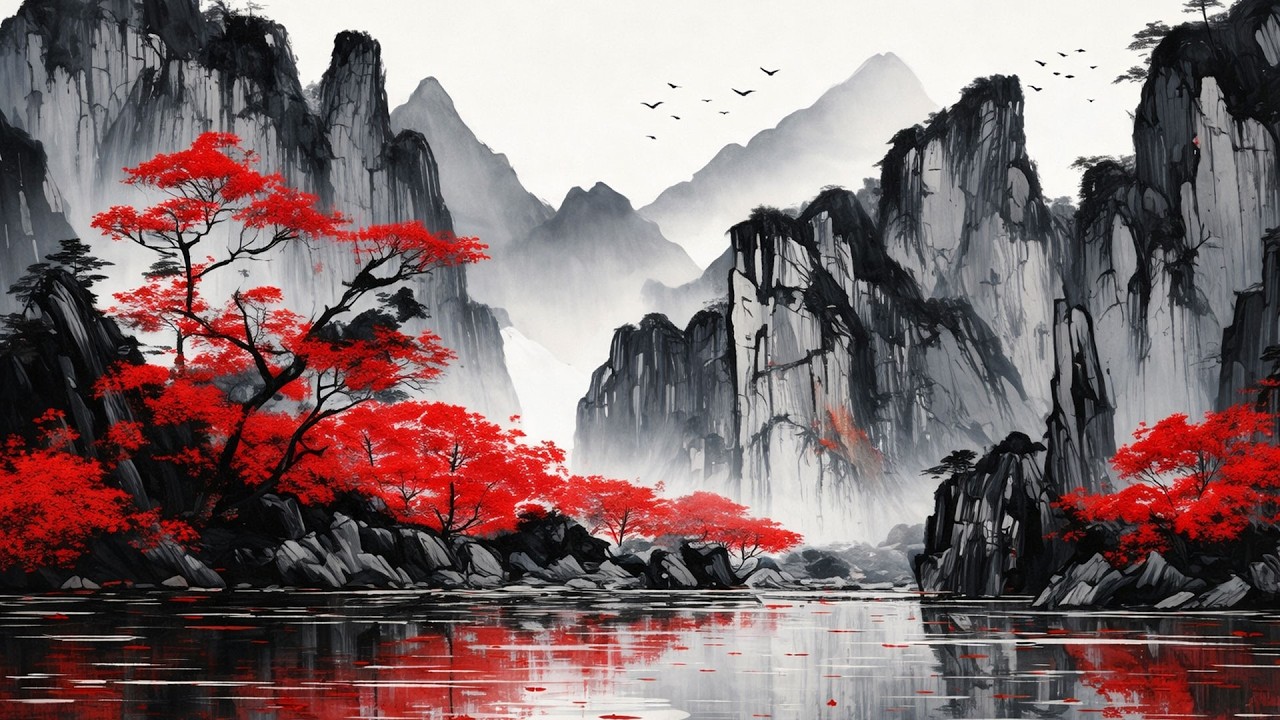 优美舒缓的古筝音乐✨优美的中国传统音乐，流行的笛子音乐 - BEAUTIFUL RELAXING GUZHENG MUSIC ✨Beautiful Traditional Chinese Music