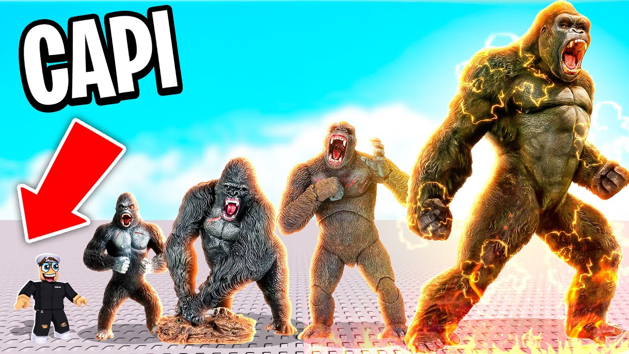 KING KONG SIZE COMPARISON IN ROBLOX