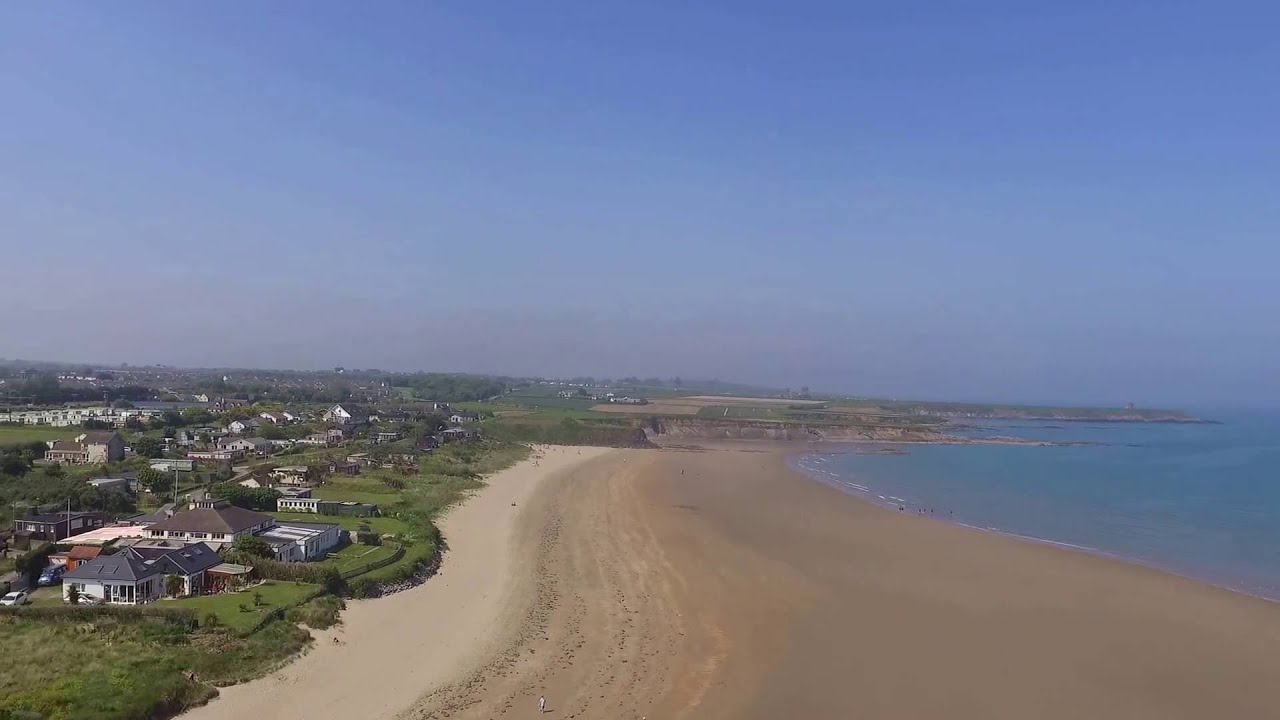 Aerial view of Rush, Co Dublin