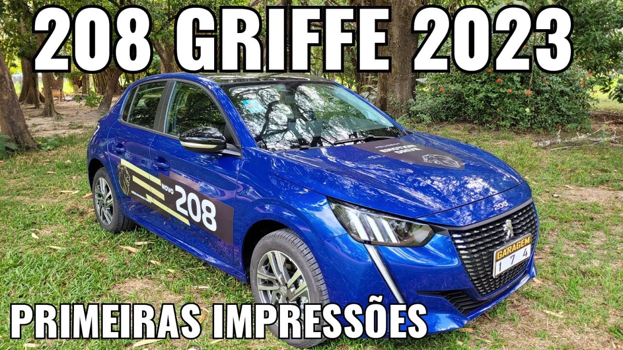 Peugeot 208 GRIFFE 2023 Primeira Impressões