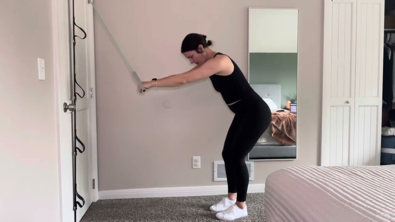 Straight Arm Pulldown with Rotation