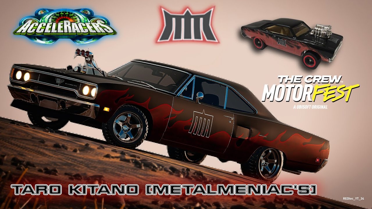 PLAYMOUNT ROAD RUNNER D' TARO KITANO Acceleracers METALMENIAC'S