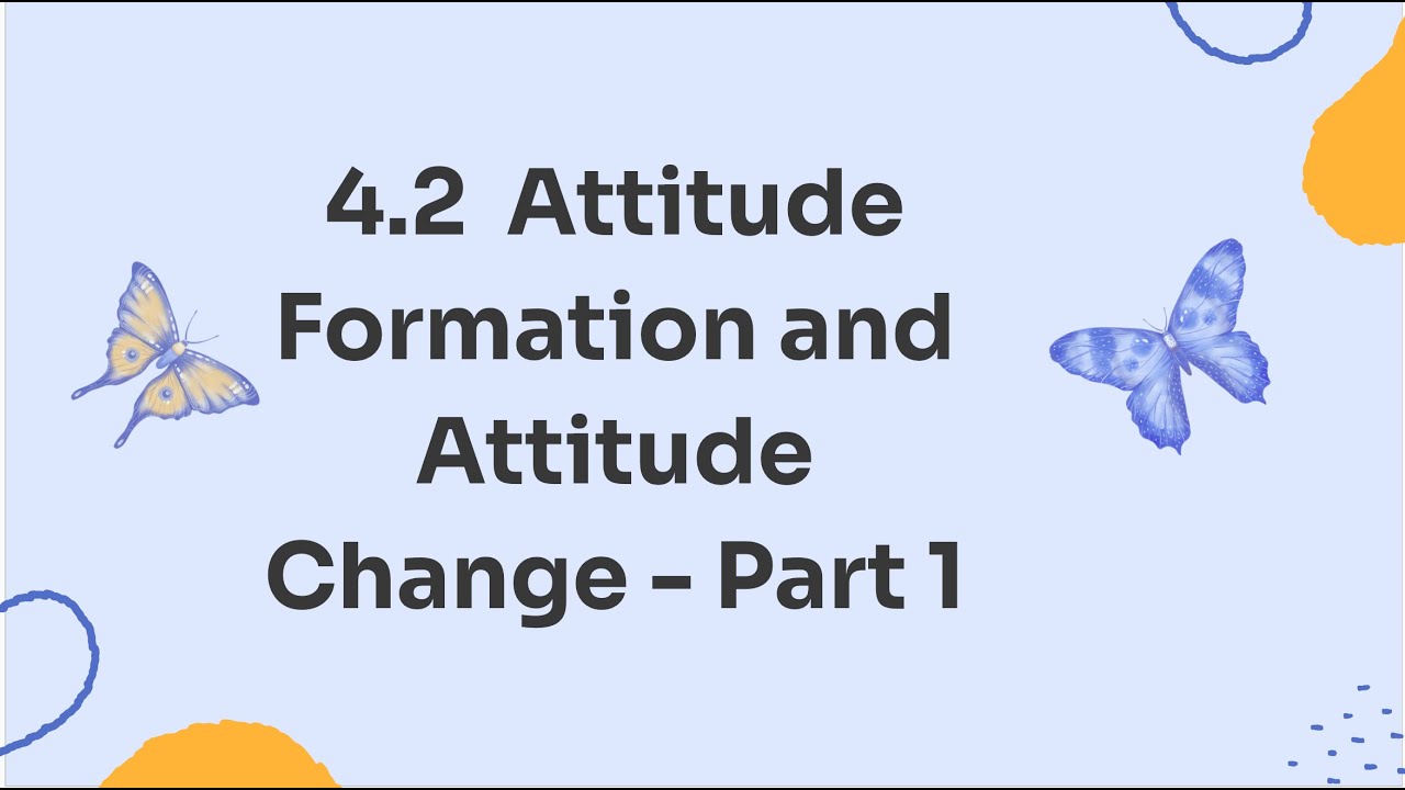 Ap Psychology 2025 | Attitude Formation and Attitude Change 4.2 | CED Question 1 | Get a 5!