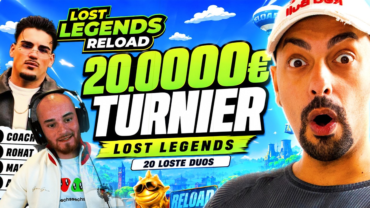 🤑🤯20.000&euro; LOST LEGENDS TURNIER MIT MARLI, COACH LIM & CO.