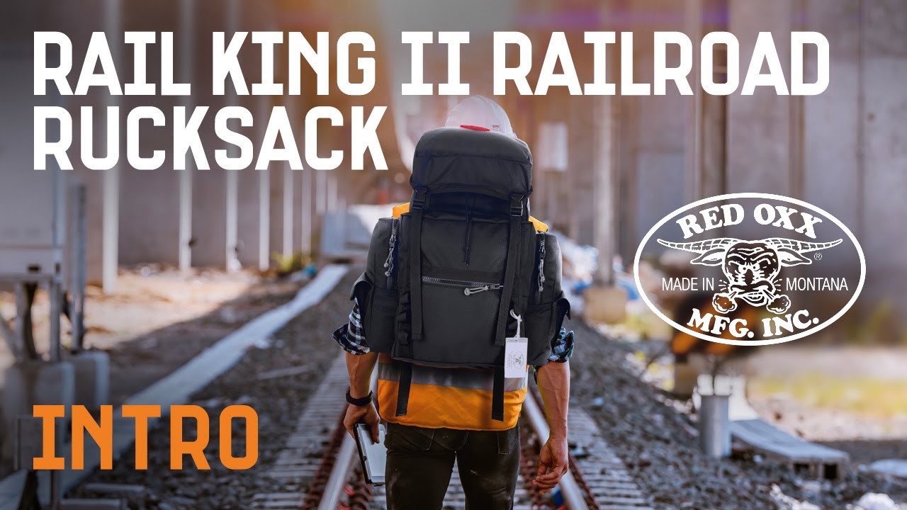 Red Oxx Rail King II Railroad Rucksack