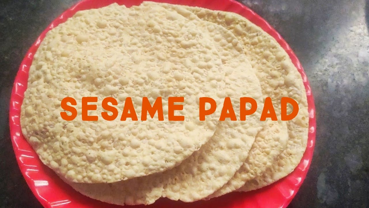Nuvvula Appadalu | sesame papad | నువ్వుల అప్పడాలు ట్రెడిషనల్ పద్ధతిలో పక్కా కొలతలతో ఇలా చేసి చూడండి