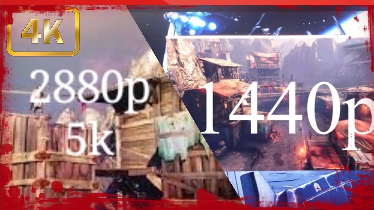 2880p (5k) vs 1440p Shadow of Mordor Benchmark - 2-Way 1080ti Sli