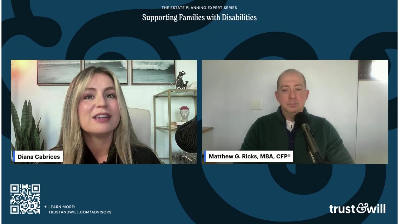Estate Planning Expert Series: Supporting Families With Disabilities
