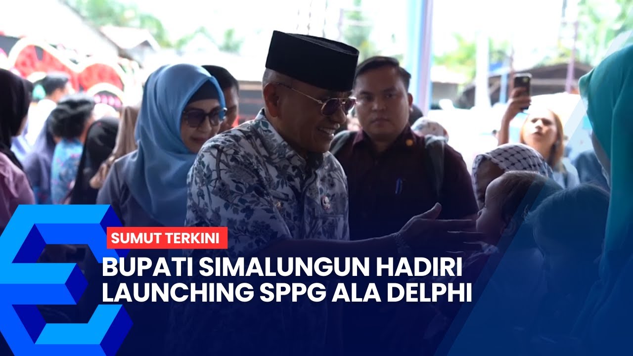 BUPATI SIMALUNGUN HADIRI LAUNCHING SPPG ALA DELPHI