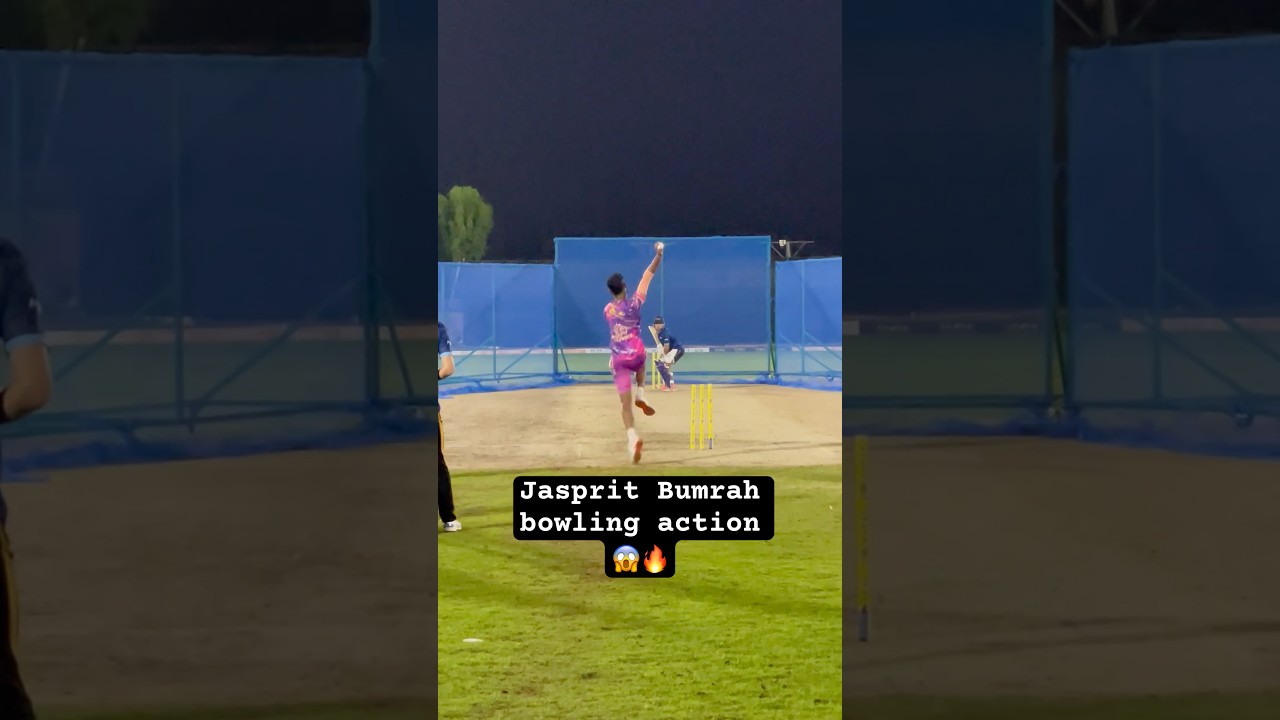Jasprit Bumrah bowling action video😱#jaspritbumrah #bumrahbowling #fastbowler #indvsaus #ipl