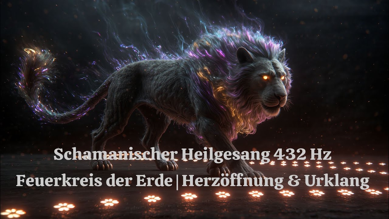 Schamanischer Heilgesang 432 Hz 🔥 Feuerkreis der Erde | Herz&ouml;ffnung & Urklang 