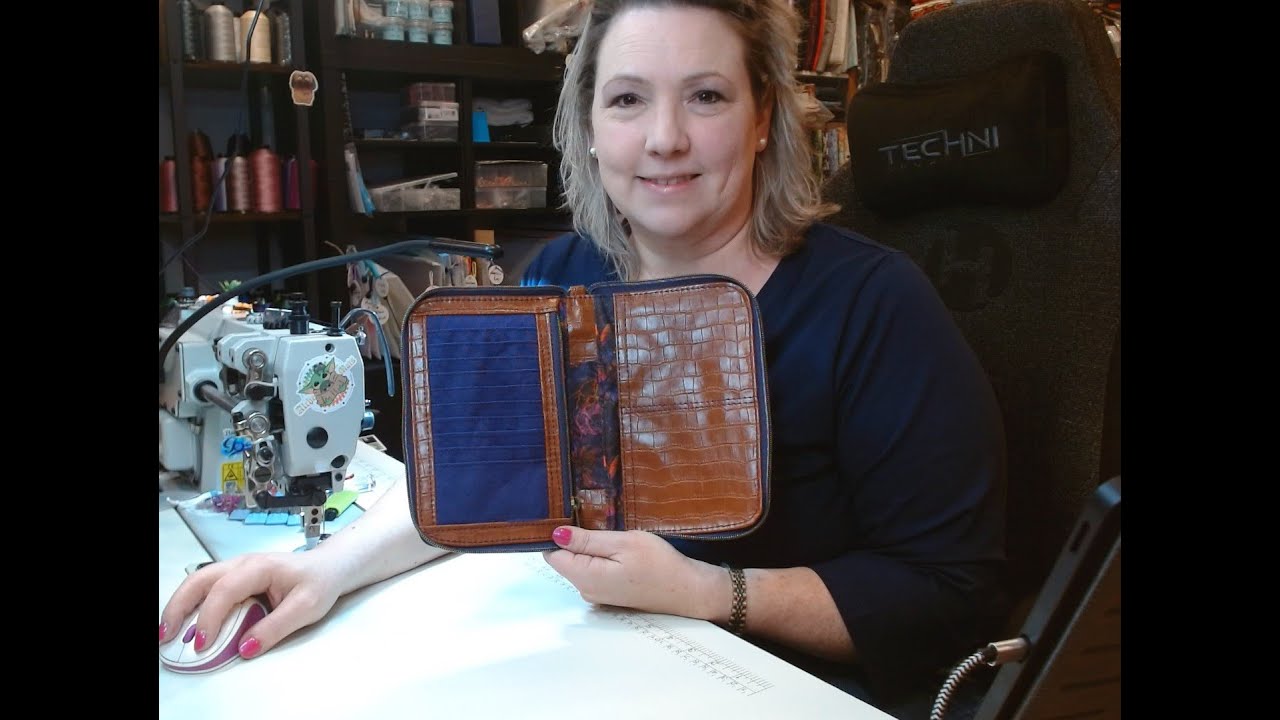 Sewing up a Jetsetter Passport Wallet