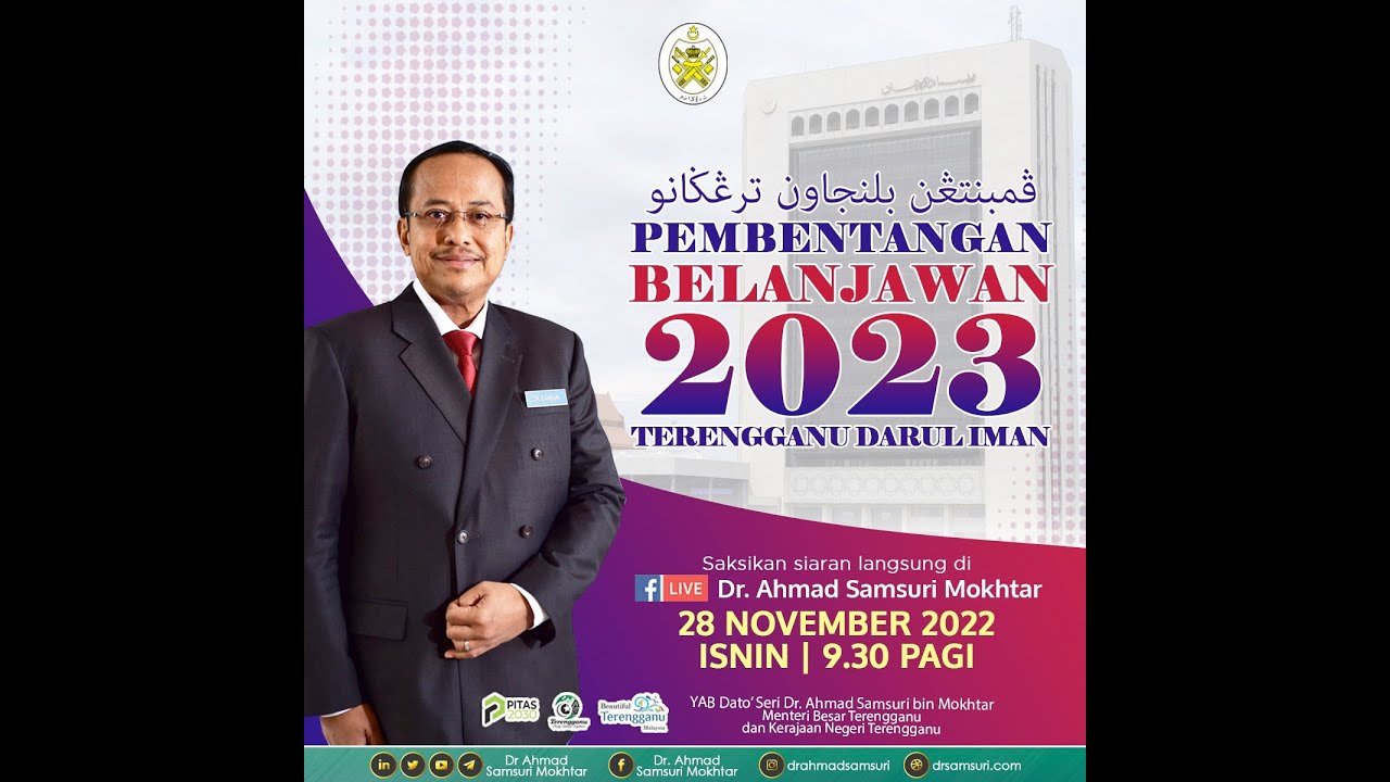 PEMBENTANGAN BELANJAWAN 2023 TERENGGANU DARUL IMAN
