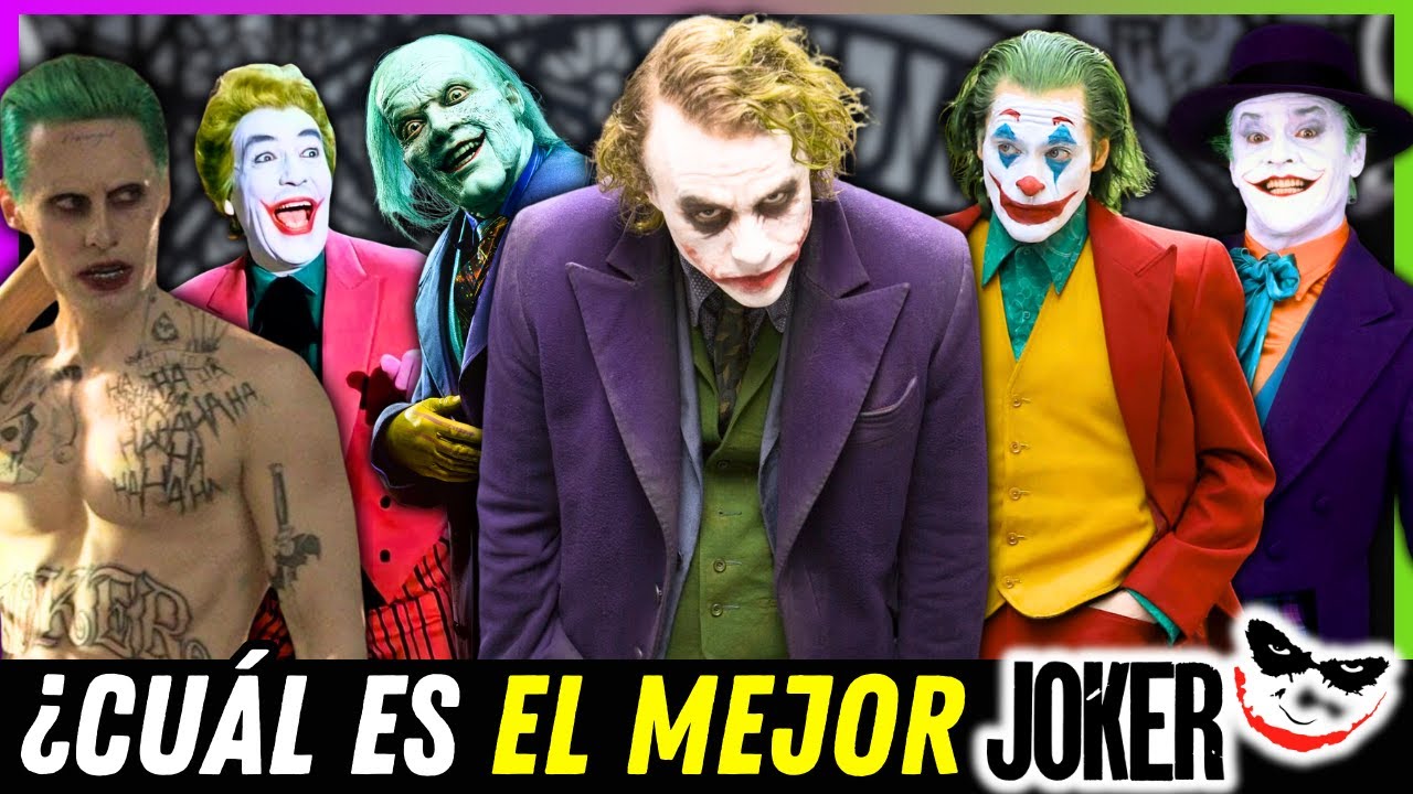 ¿Cuál es el MEJOR JOKER live action? 🔝 ¡Pongamos una sonrisa en tu cara! 🃏