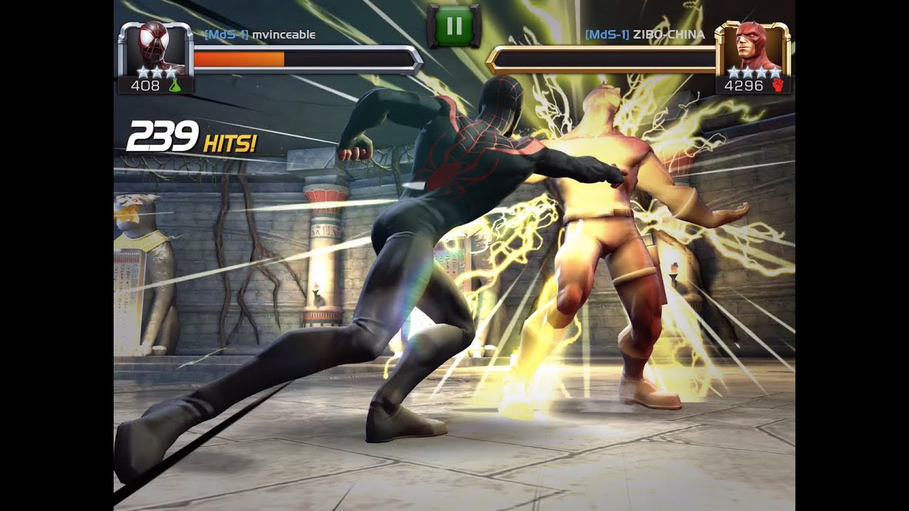 Spider-Man (Miles Morales) vs. Daredevil | Marvel Contest of Champions