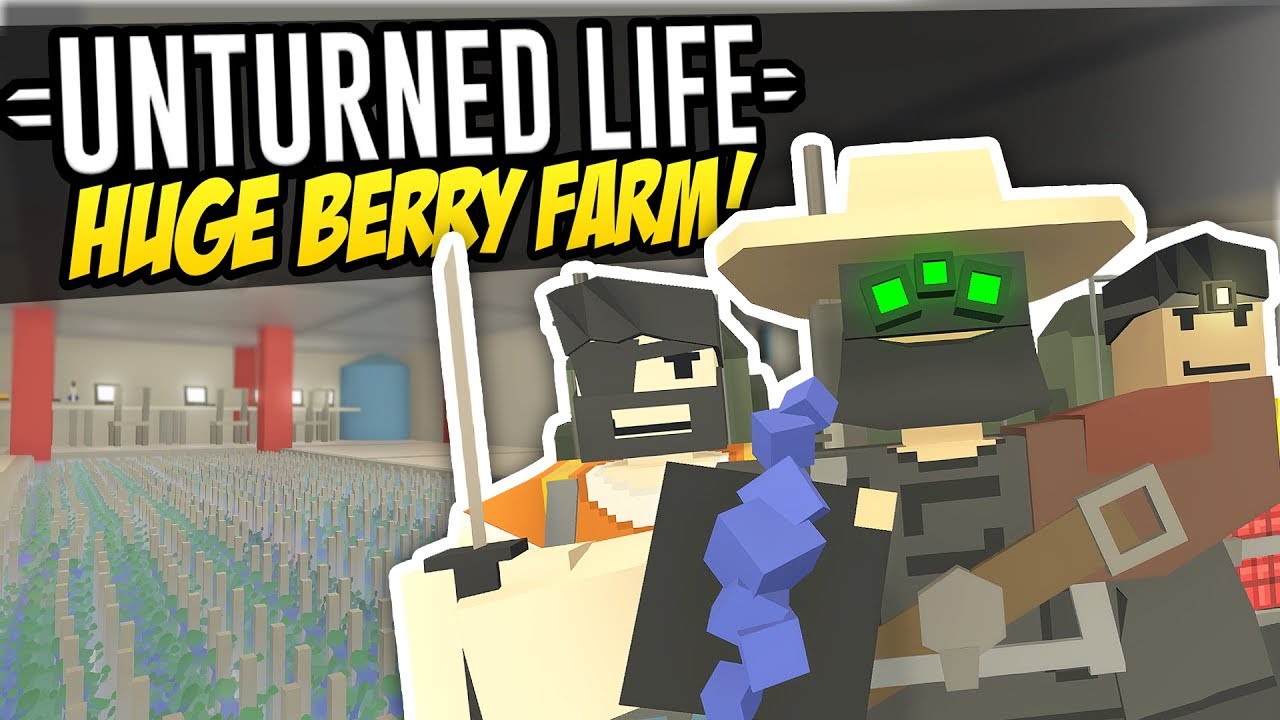 HUGE BERRY FARM - Unturned Life Roleplay #213