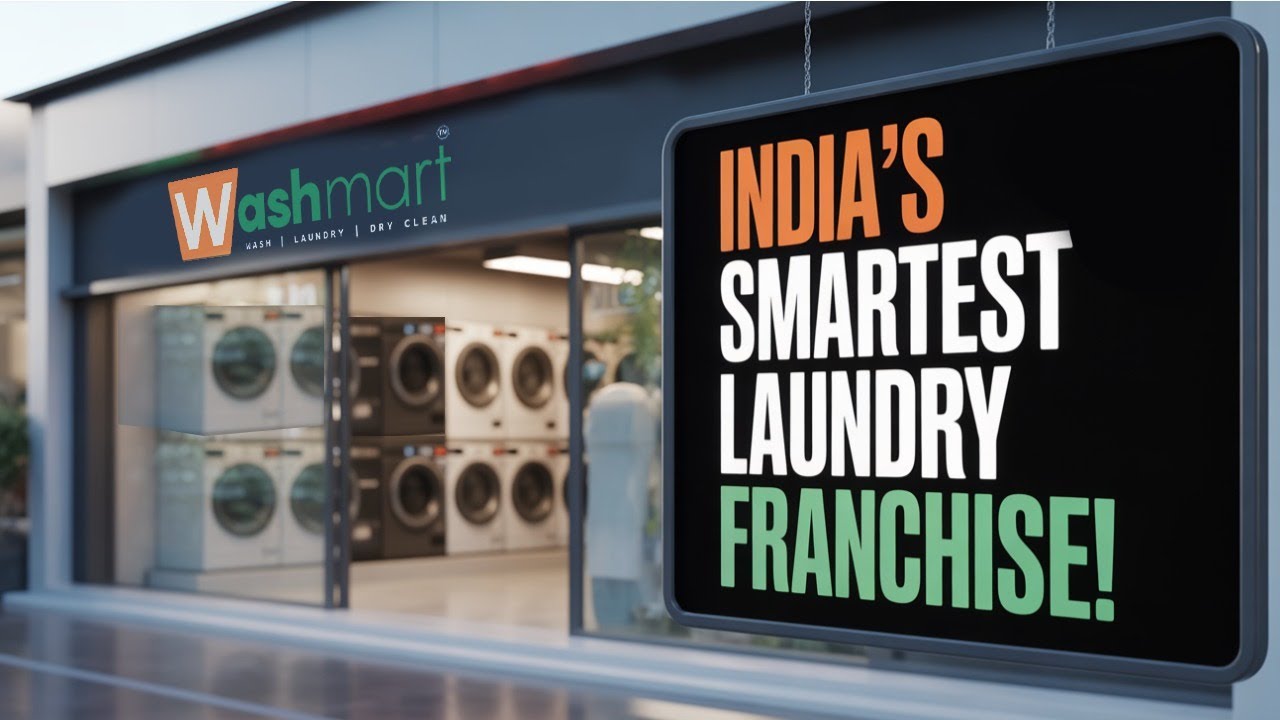 Start Your Own Profitable Business with Washmart 🧺 | India's Fastest Growing Laundry Franchise