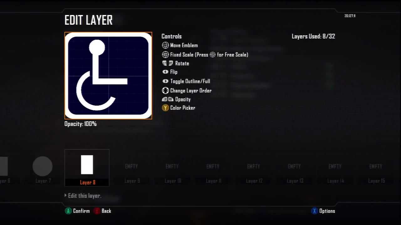 Black Ops 2 Handicap Emblem Tutorial