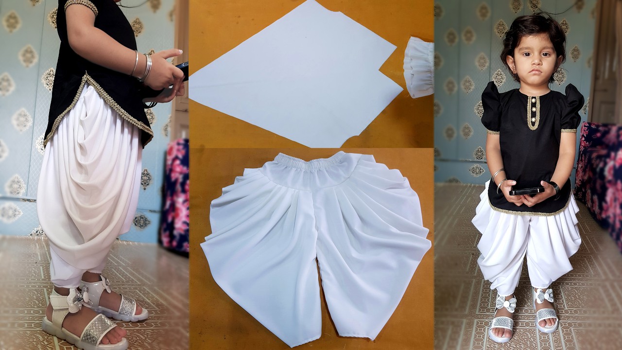 Eid Special Dhoti / Paliala Shalwar | Asaan Cutting Aur Stitching