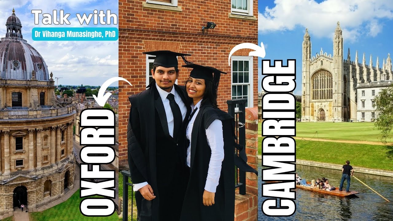 University of Cambridge හා Oxford වලට apply කරන්නෙ මෙහෙමයි! | UK Postdoc Advice | Sinhala (සිංහල)