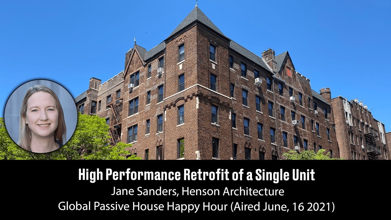 Single Unit High Performance Retrofit in a Historic Building | Part 2, Design