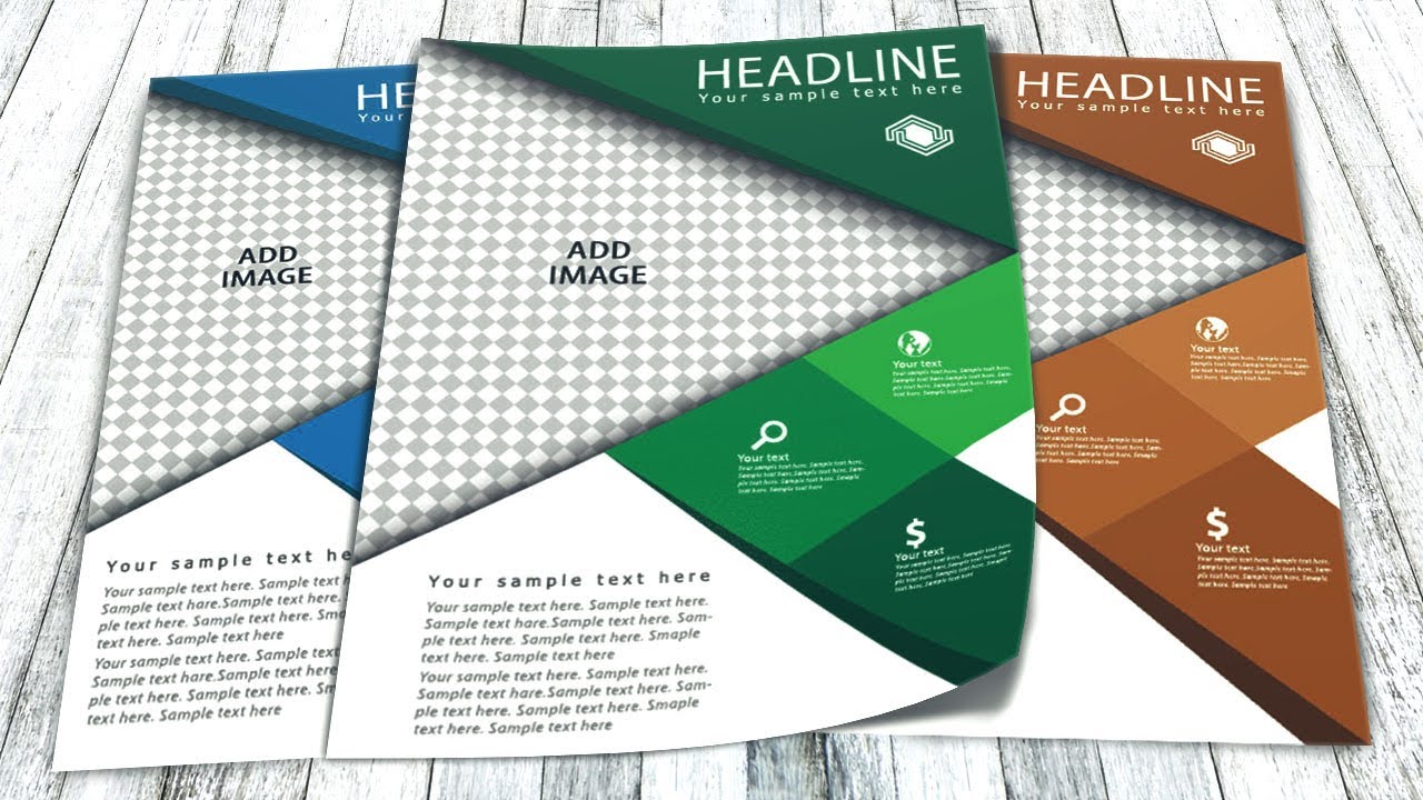 Business Flyer Design in Illustrator