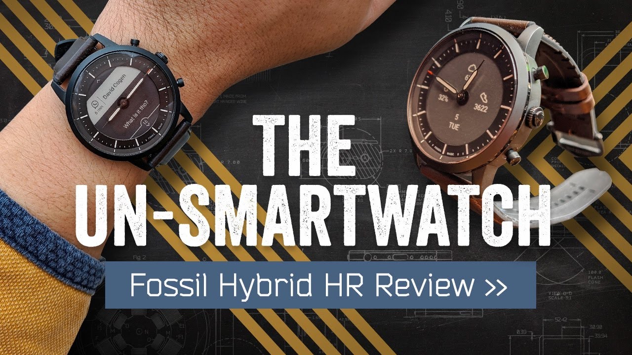 Fossil Hybrid HR Review: The Undercover Smartwatch