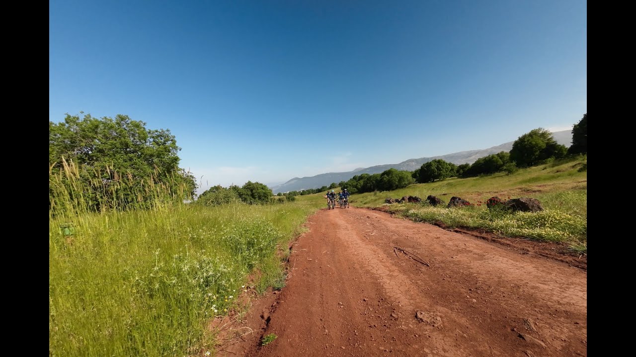 שביל גולן באופניים - יום 1 57 ק"מ 18/5/2023