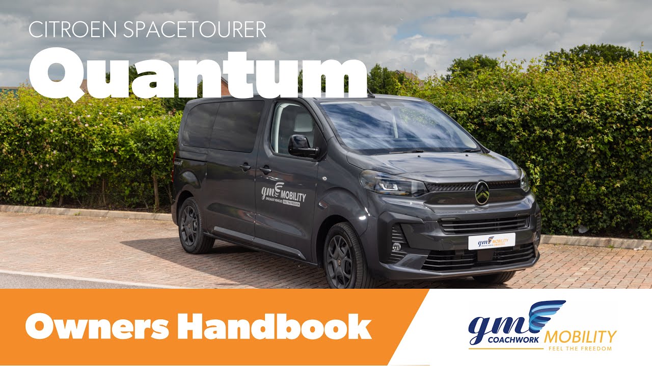 Citroen Spacetourer Quantum Owners Handbook | Wheelchair Accessible Vehicle