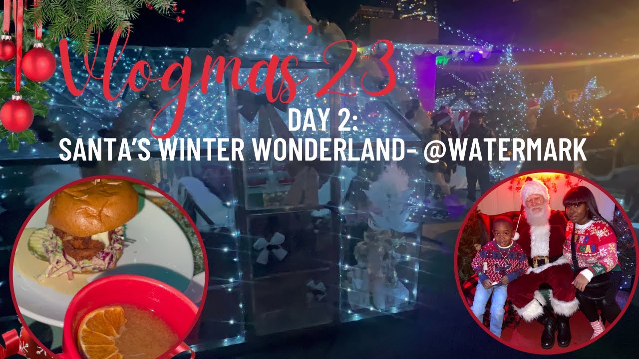 Santa’s Winter Wonderland at Pier 15 I NYC I POP UP EXPERIENCE l Vlogmas Day 2