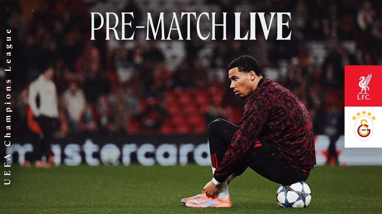 Champions League Live: Liverpool vs Galatasaray | Build-up from Anfield