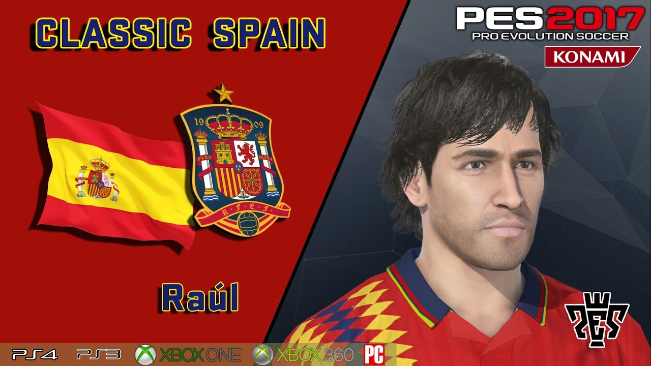 RAÚL   -face y stats- (Classic Spain)