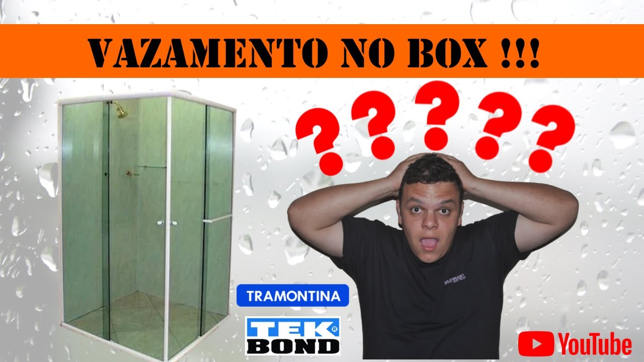 Vazamento no box ? Resolvindo com Tekbond e Tramontina - Faça você mesmo !!!