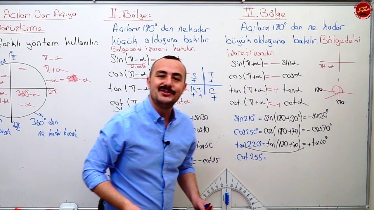 Trigonometri 7 PDF Ekli (Geniş Açıların Trigonometrik Oranları) Yapamıyorum diyenler gelsin!