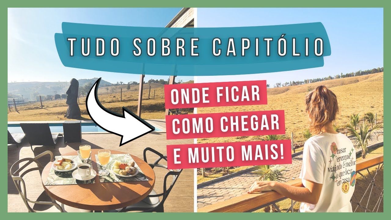 ONDE FICAR EM CAPITÓLIO e como chegar | Guia COMPLETO de CAPITÓLIO com as MELHORES DICAS