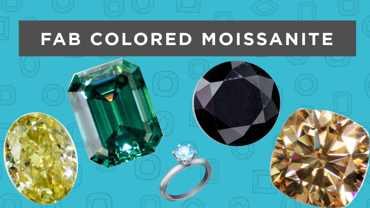 Everything you need to know about colored moissanite. Is it permanent or temporary?
