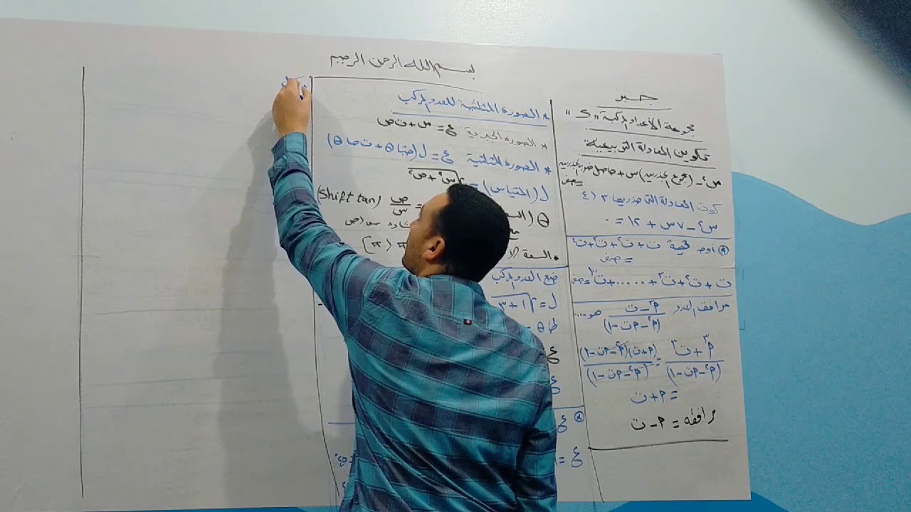 الجزء الثاني من مجموعة الاعداد المركبة ل3ثانوي