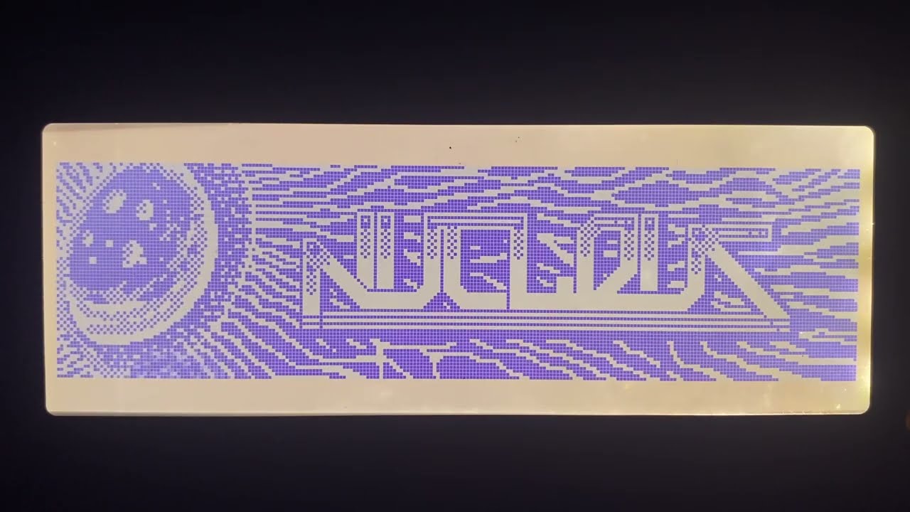 SMFX - Nucleus - Atari Portfolio Demo (Real Hardware Recording)