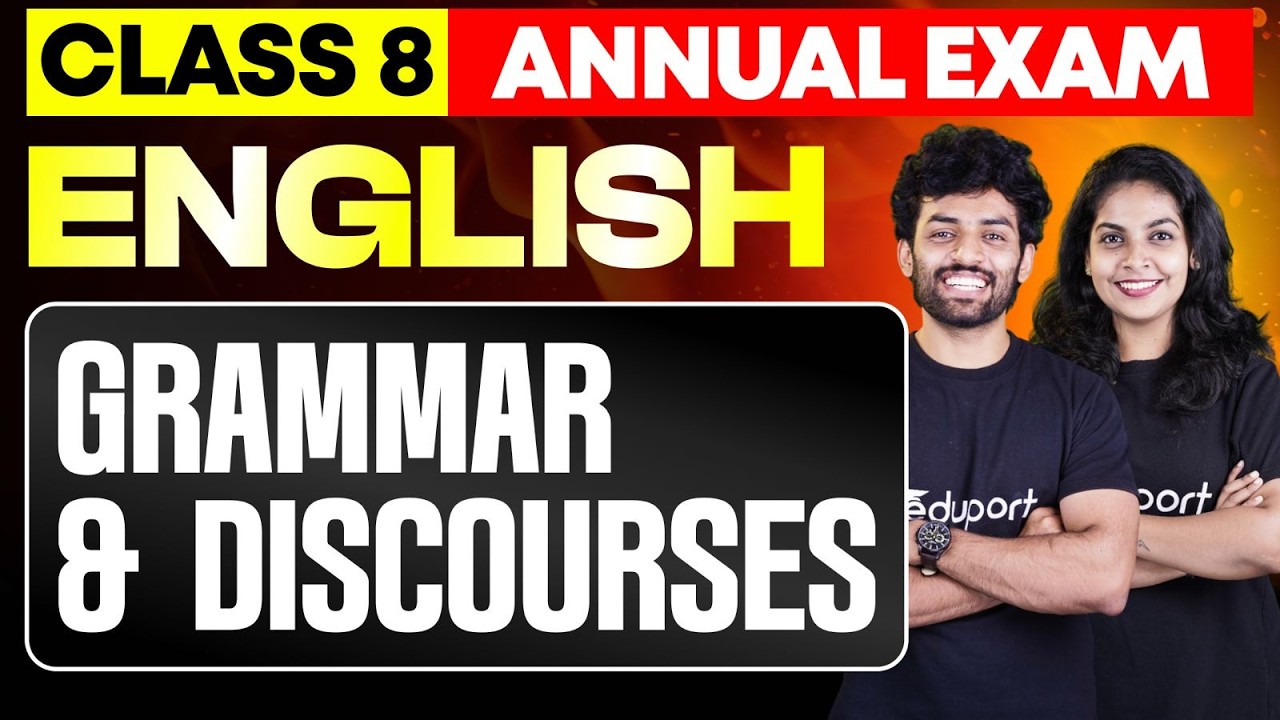 Class 8 English | Grammar and Discourses | Eduport