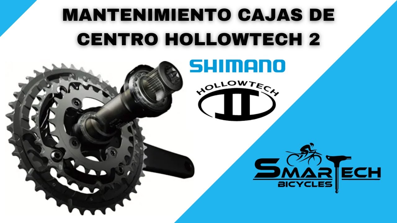 Cómo hacer mantenimiento a las cajas de centro Shimano Hollowtech 2