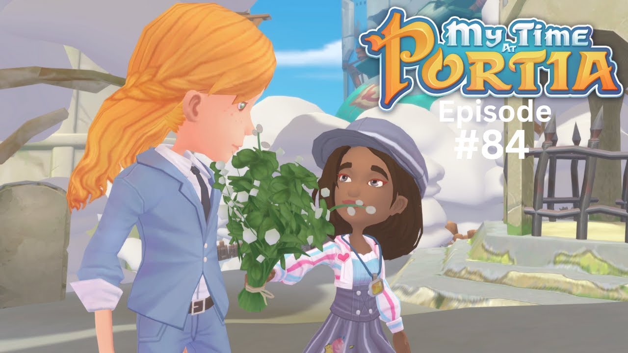 Flowers for Gust's mother | Let's Play My Time At Portia (084)