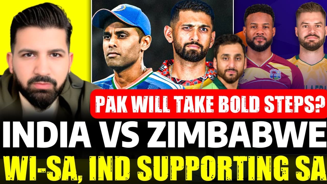 Big Day In Super 8, IND vs ZIM and crucial match of SA vs WI, Semifinal spot to take